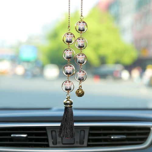 萌趣招財(cái)，一路生財(cái) 招財(cái)貓汽車掛件裝飾品的潮流魅力